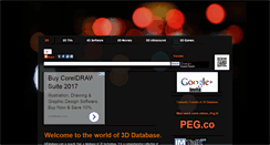 Desktop Screenshot of 3ddatabase.com