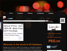 Tablet Screenshot of 3ddatabase.com